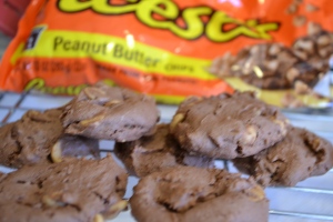 I used Reeses Peanut Butter chips